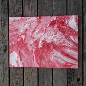 Original Acrylic Abstract Decor Art